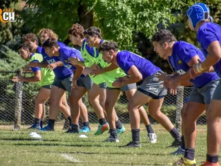 Las imágenes del entrenamiento de Los Pumitas
