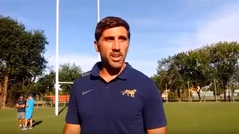 Juan Martín Fernández Lobbe: "Me pone muy contento estar acá dando una mano"