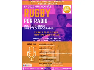 Esta noche se viene una nueva edición de Rugby Champagne Radio