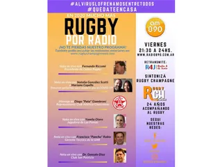 Hoy un nuevo programa de Rugby Champagne Radio