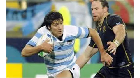 El recuerdo de González Amorosino de su try a Escocia