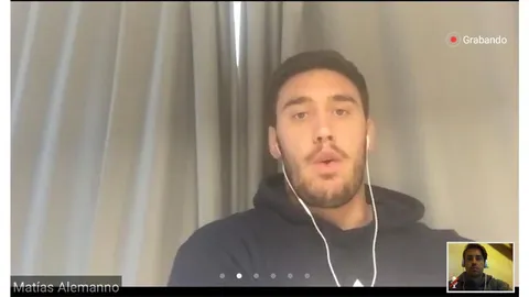Matías Alemanno: "Cuando venga algo concreto se analizará, ahora estoy enfocado en Los Pumas"
