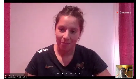 Carla Farroni: "La mayor diferencia que tenemos con los equipos de afuera es el roce".