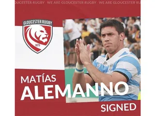 Una nueva baja para Jaguares: Matías Alemanno jugará en Gloucester Rugby