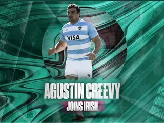 LONDON IRISH ANUNCIÓ OFICIALMENTE LA CONTRATACIÓN DE AGUSTÍN CREEVY