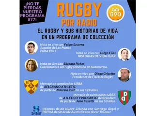 Reviví el programa 877 de Rugby Champagne Radio
