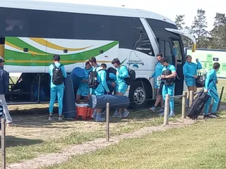 Imágenes del entrenamiento de Argentina XV