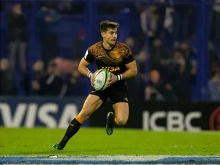 Joaquín Díaz Bonilla y Enrique Pieretto afuera del Rugby Championship