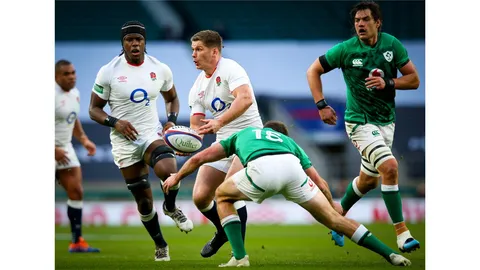 Inglaterra fue más que Irlanda y se llevó el triunfo