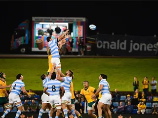 Los Pumas rescataron un empate con sabor a triunfo
