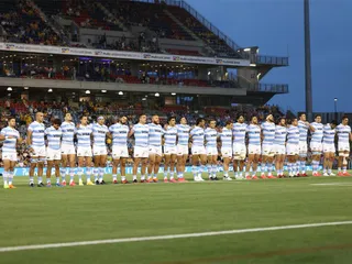 Imágenes del partido de Los Pumas