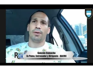 Gonzalo Camacho: “Tratamos de construir algo más en el club, no sólo venir a jugar al rugby”.