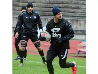Se lesionó Lucas Mensa