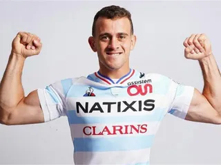 Presentación oficial de Emiliano Boffelli en Racing 92