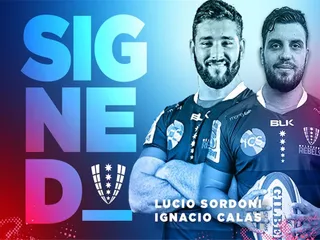 Lucio Sordoni e Ignacio Calas jugarán en Melbourne Rebels