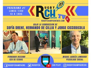 Reviví el programa de Rugby Champagne TV