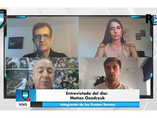 Matías Osadczuk: "Mi único objetivo era jugar en la Primera de Sitas y lo del seven fue algo que ni había pensado"