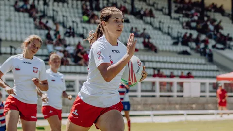 Aleksandra Lachowska, Cuando el rugby no es casualidad
