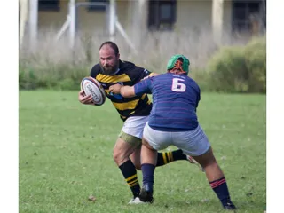 Obras festejó su aniversario y enfrentó a Del Oeste Rugby en un amistoso