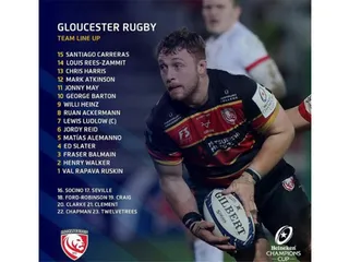 Santiago Carreras y Matías Alemanno titulares en Gloucester