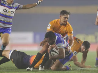 Jaguares XV no tuvo piedad y goleó a Cafeteros Pro