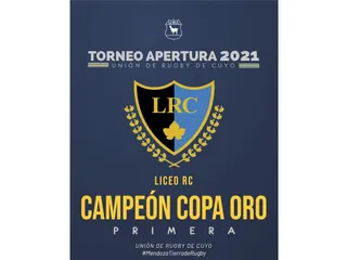 Liceo RC campeón del Torneo Apertura 2021
