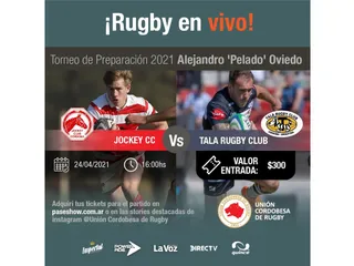 El rugby cordobés por streaming