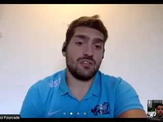 Santiago Álvarez Fourcade: "Nosotros como equipo estamos dispuestos a vacunarnos y a hacer cualquier cosa para ir a los Juegos Olímpicos"